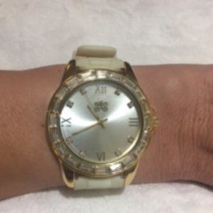 Vintage Curations Crystal Accented Watch